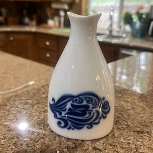 Porsgrund Norwegian Blue and White vase